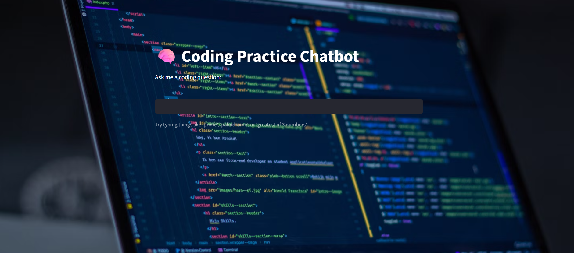 Coding Chat Bot